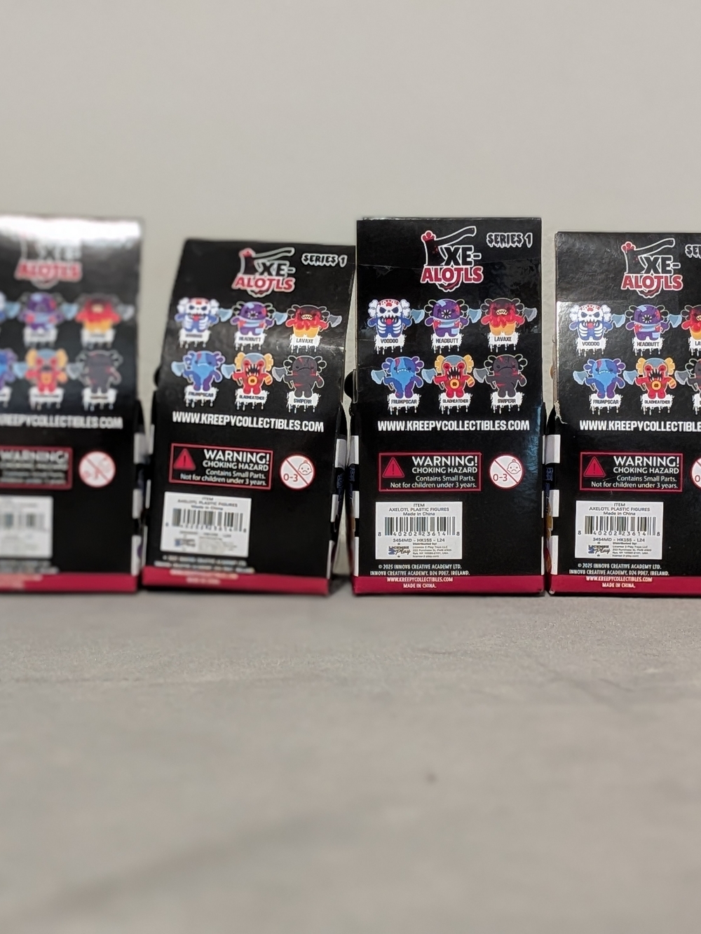 NEW AXE-ALOTLS Series 1 Full Set Of 6 Axolotls Holding Axes 2" Figures - Picture 6 of 6